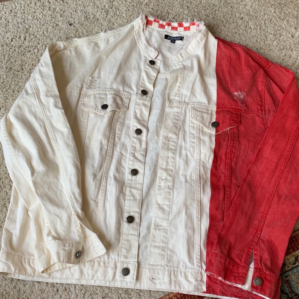 SOLD!!! Elwood 2 Tone Jean Jacket